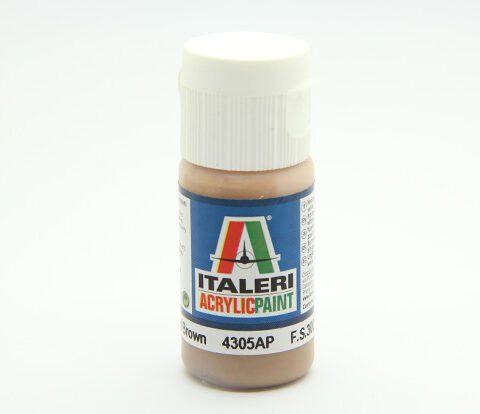 colore vernice acrilica Italeri per modellismo statico 4305AP light brown