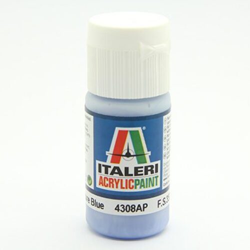 colore vernice acrilica Italeri per modellismo statico 4308AP flat medium blue