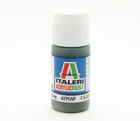 colore vernice acrilica Italeri per modellismo statico  4311AP flat light green
