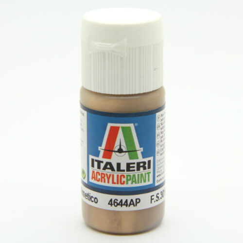 colore vernice acrilica Italeri per modellismo statico 4644AP flat bruno mimetico
