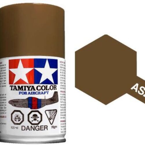 spray Tamiya AS-22 dark earth 100ml modellismo statico