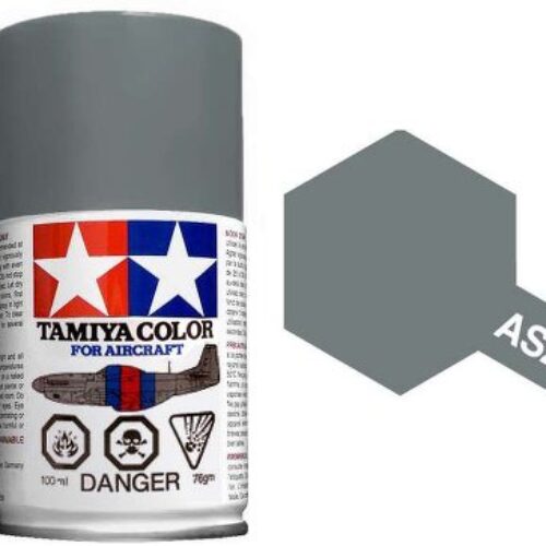 Spray Tamiya AS-28 Medium Grey 100ml modellismo statico