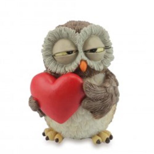 Gufo lover – H: 7cm – Gufetti collezionabili Les Alpes