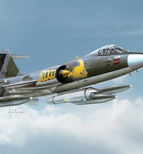 Italeri 1296 – F-104G Recce 1/72 – Versione da Ricognizione del “Widowmaker”