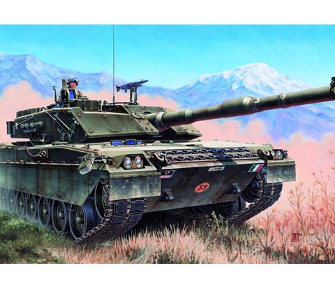 C1 Ariete – Trumpeter 1/35 – Main Battle Tank Italiano
