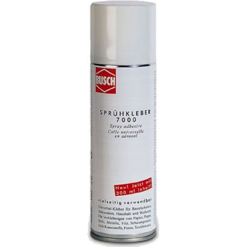 Busch 7000 colla Spray da 300ml per diorami e plastici