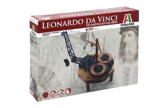 LE MACCHINE DI LEONARDO DA VINCI orologio a pendolo volante