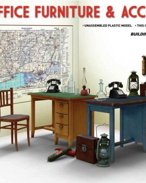 MINIART 35564 OFFICE FORNITURE E ACCESSORIES SCALA 1:35