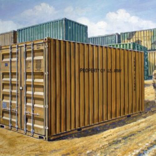 20’ MILITARY CONTAINER – ITALERI 6516 – scala 1 : 35