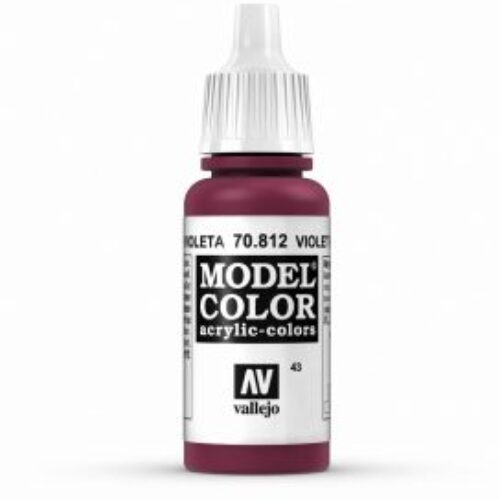 70812 Rosso Violetto Colore Acrilico Vallejo Model Color 17ml