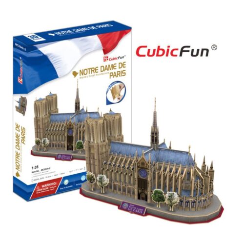 CUBIC FUN MC054H NOTRE DAME DI PARIGI SCALA 1:35