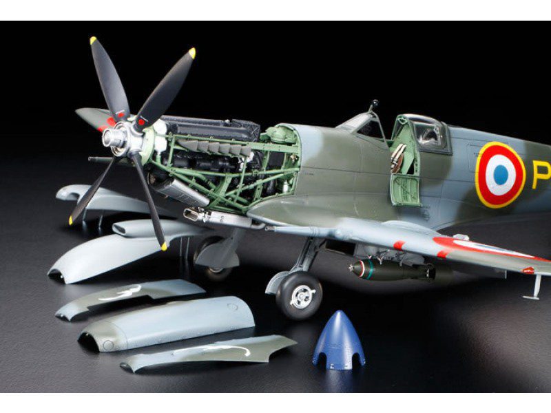 SUPERMARINE SPITFIRE MK.IX C SCALA 1:32 TAMIYA 60319 - immagine 3