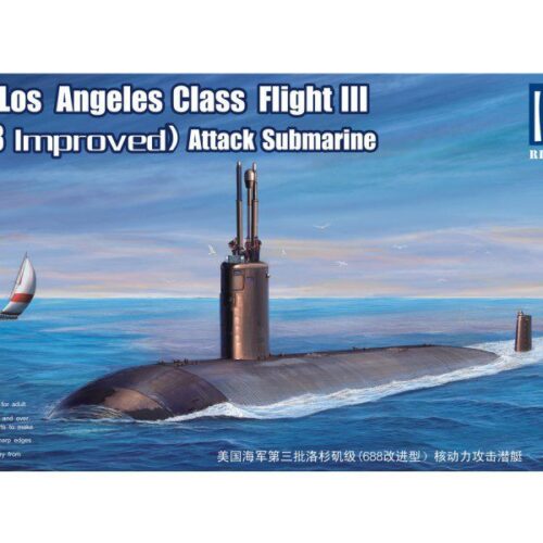 SOTTOMARINO D’ATTACCO CLASSE LOS ANGELES VERSIONE VLS MIGLIORATA MODELLO RIICH 28007 SCALA 1/350