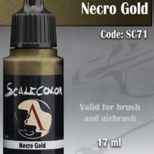 Colore Scale75 codice SC71 Necro Gold – contenuto 17 ml