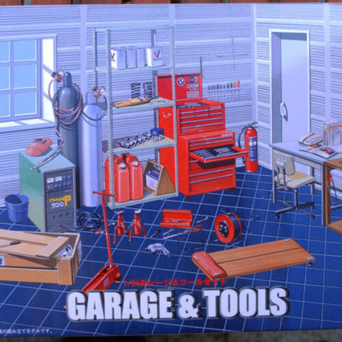 GARAGE AND TOOLS – FUJIMI 11118 – SCALA 1:24