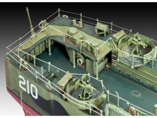 US NAVY LANDING SHIP MEDIUM - REVELL CODICE 05123 SCALA 1:144 - immagine 11
