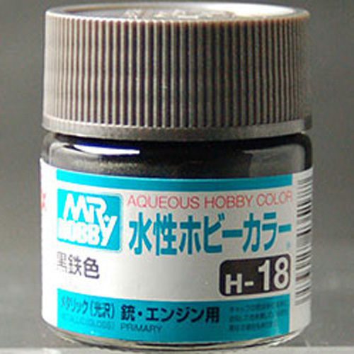 018 steel acciaio 10ml Hobby Color Gunze Sangyo acrilico modellismo