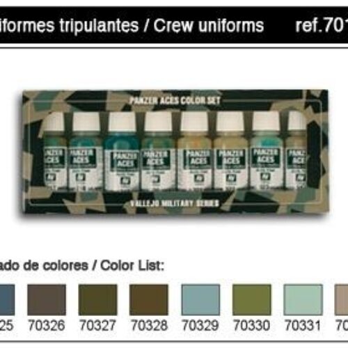 VALLEJO PANZER ACES SET 4 CODICE 70127