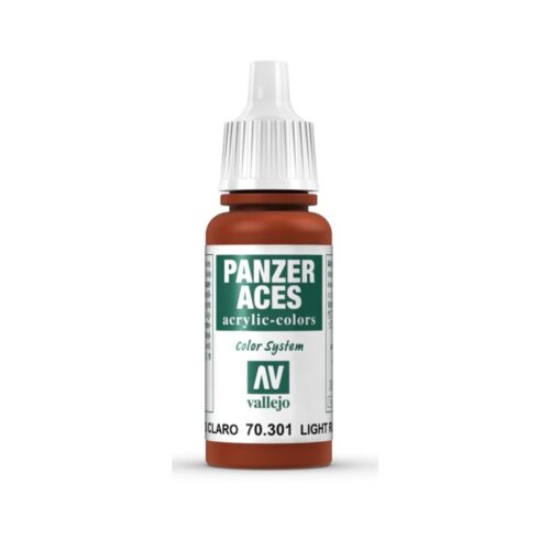 VALLEJO PANZER ACES LIGHT RUST CODICE 70301