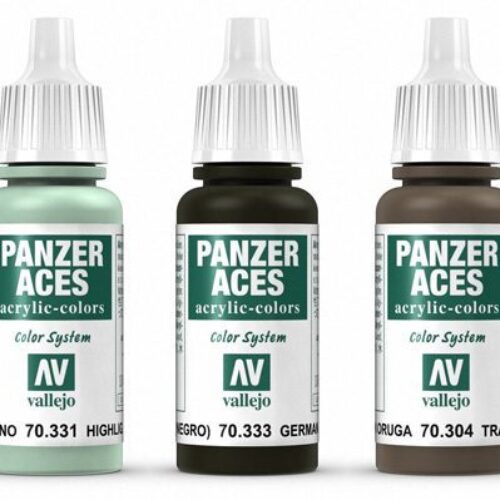 10 COLORI A SCELTA VALLEJO PANZER ACES