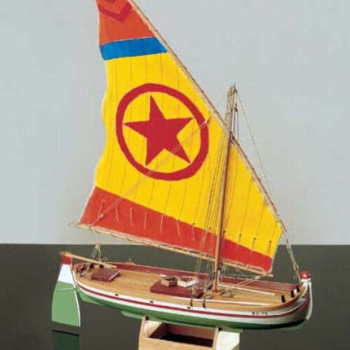 PARANZA, IMBARCAZIONE DA PESCA ITALIANA ARTICOLO COREL SM45 SCALA 1:25