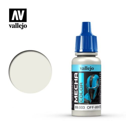 69003 OFFWHITE Vallejo Mecha 17ml colore acrilico satinato plastico