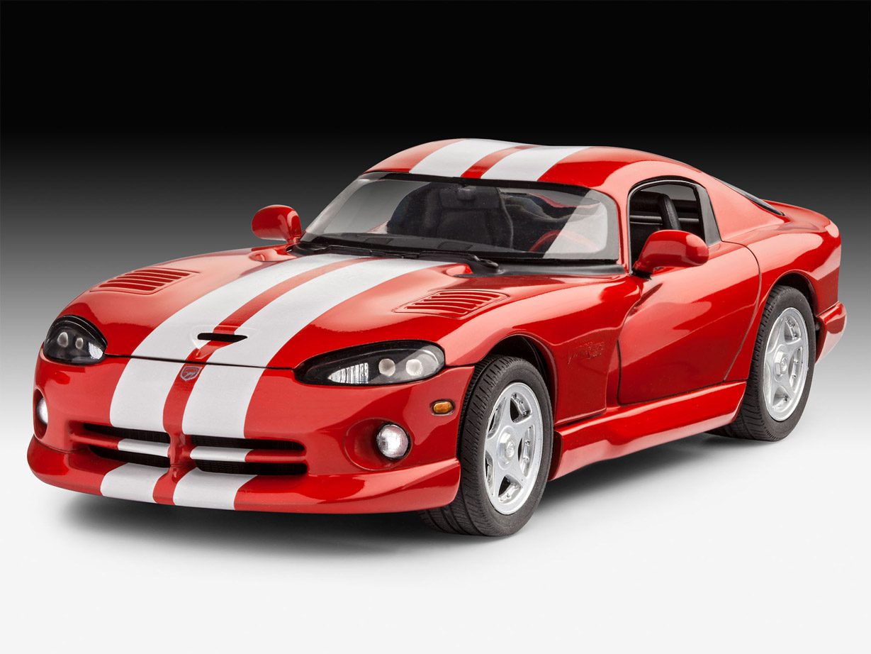 DODGE VIPER SCALA 1/25, MODELLO REVELL CODICE 07040 - immagine 2