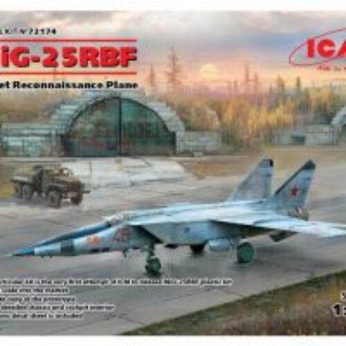 MiG-25 RBF Soviet Reconnaissance Plane 1:72