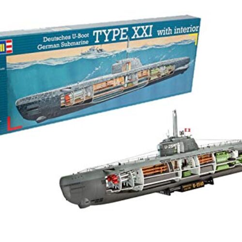 U-Boot Tipo XXI Kit di Modello in Plastica, Scala 1:144