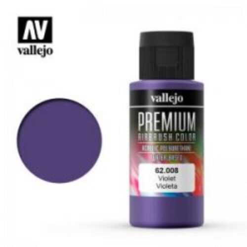 62008 VALLEJO PREMIUM AIRBRUSH: VIOLET (60ML)