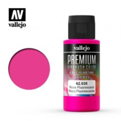 62035 VALLEJO PREMIUM AIRBRUSH: ROSE FLUO (60ML)