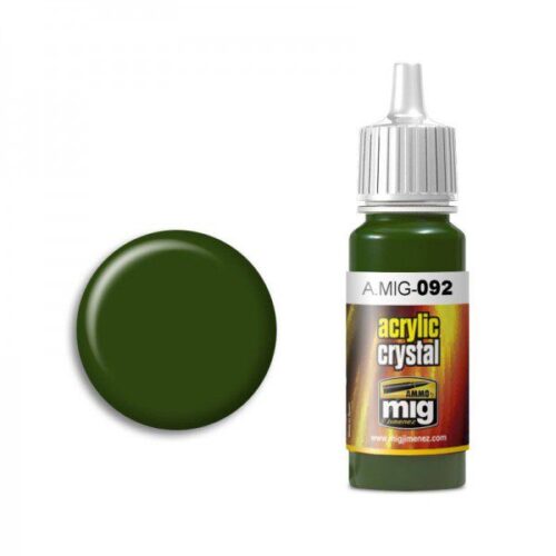 AMMO MIG: 092 CRYSTAL GREEN (17ML)