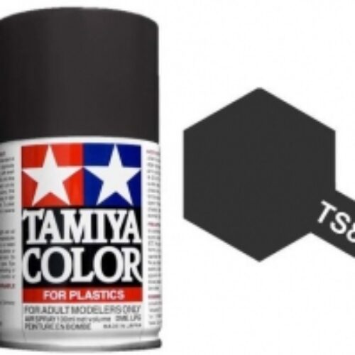 Spray Tamiya TS-82 Black Rubber smalto 100ml modellismo statico