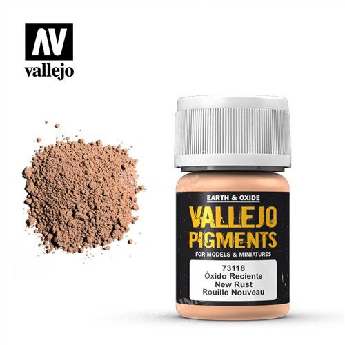 73.118 VALLEJO PIGMENTS:  NEW RUST (35ML)