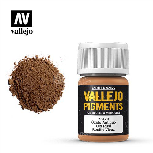 73.120 VALLEJO PIGMENTS:  OLD RUST (35ML)