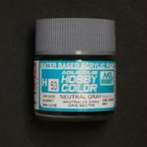 053 NEUTRAL GRAY SEMI GLOSS 10ml Hobby Color Gunze Sangyo acrilico modellismo