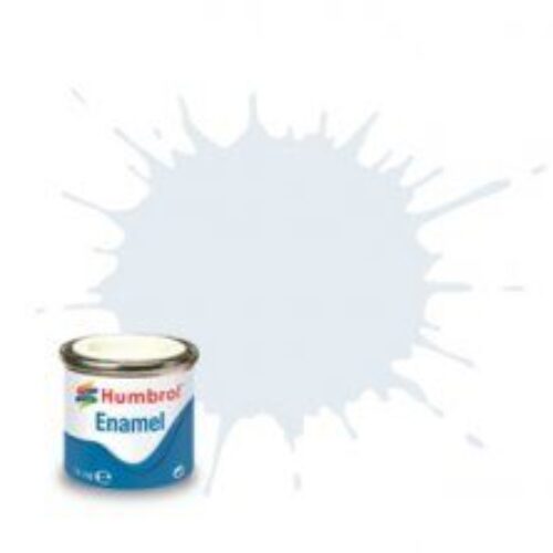 (191) AA6272 SMALTO HUMBROL Enamel CHROME SILVER – METALLIC 14 ml colore per modellismo