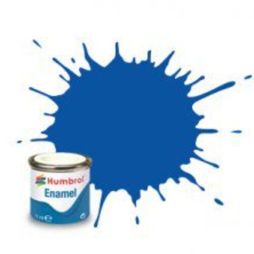 (14) AA0151 SMALTO HUMBROL Enamel BLUE 14 ml colore per modellismo