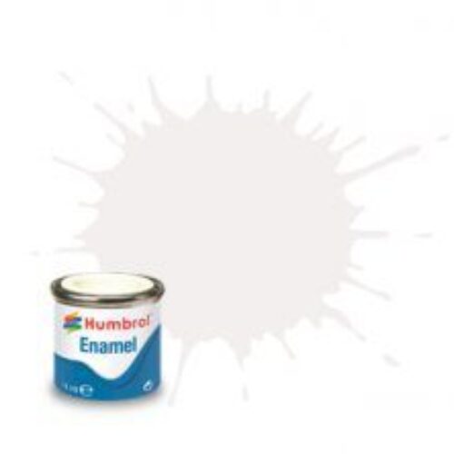 (135) AA1482 SMALTO HUMBROL Enamel SATIN VARNISH 14 ml colore per modellismo