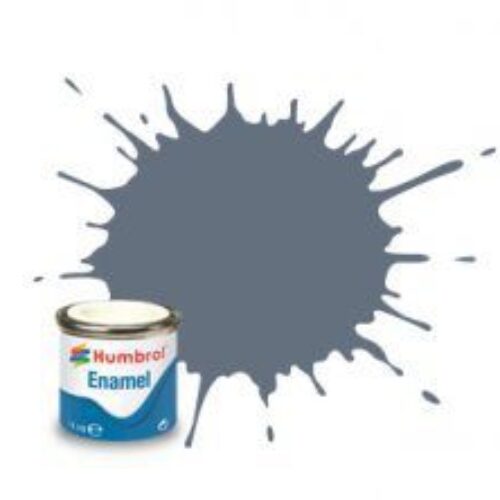 (144) AA1568 SMALTO HUMBROL Enamel INTERMEDIATE BLUE 14 ml colore per modellismo