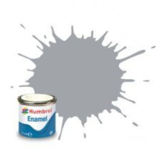 (166) AA1804 SMALTO HUMBROL Enamel LIGHT AIRCRAFT GREY – SATIN 14 ml colore per modellismo