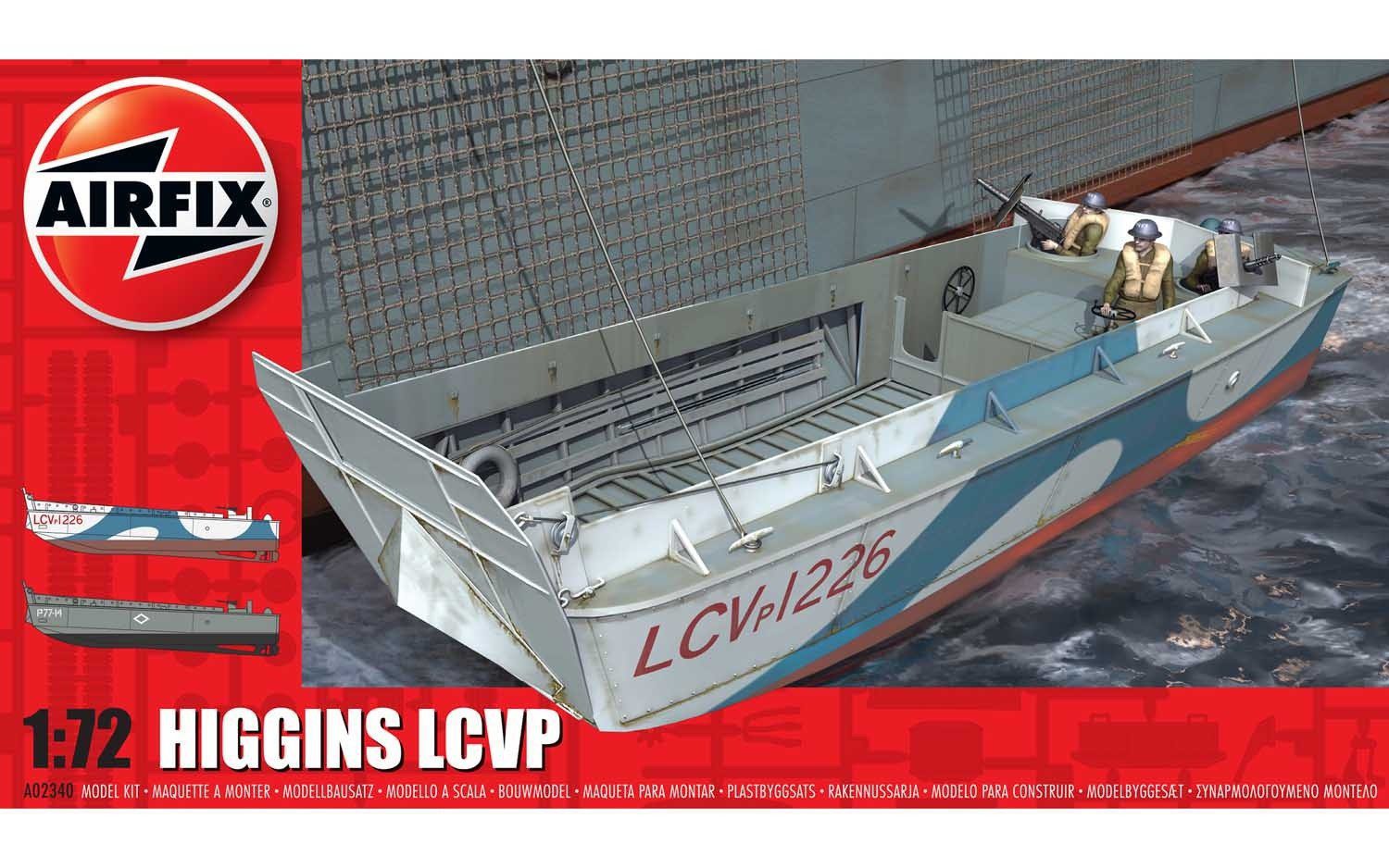 Higgins LCVP AIRFIX scala 1:72