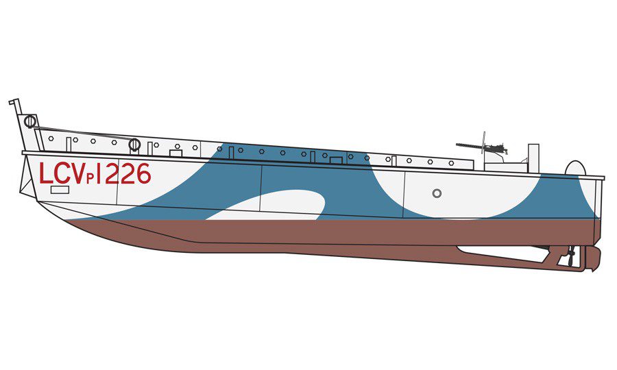 Higgins LCVP AIRFIX scala 1:72 - immagine 2
