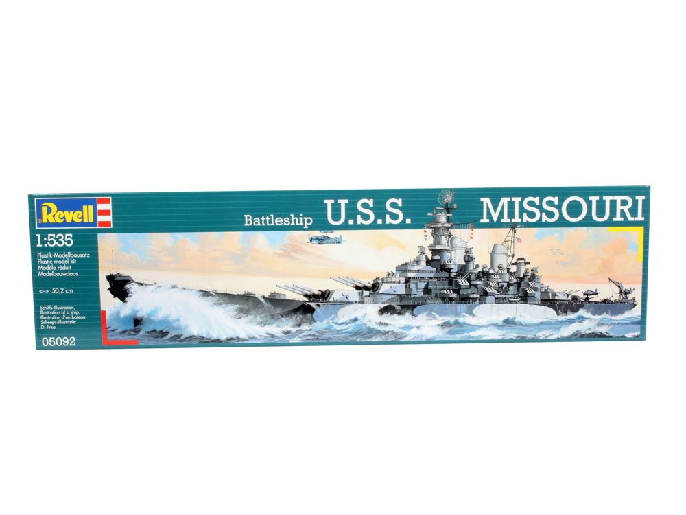 U.S.S. Missouri Battelship (MIlitary Ships) REVELL 05092 scala 1:535 - immagine 3