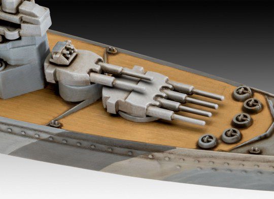 HMS King George V Revell 05161 scala 1:1200 - immagine 3