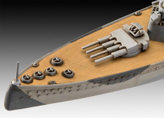 HMS King George V Revell 05161 scala 1:1200 - immagine 4