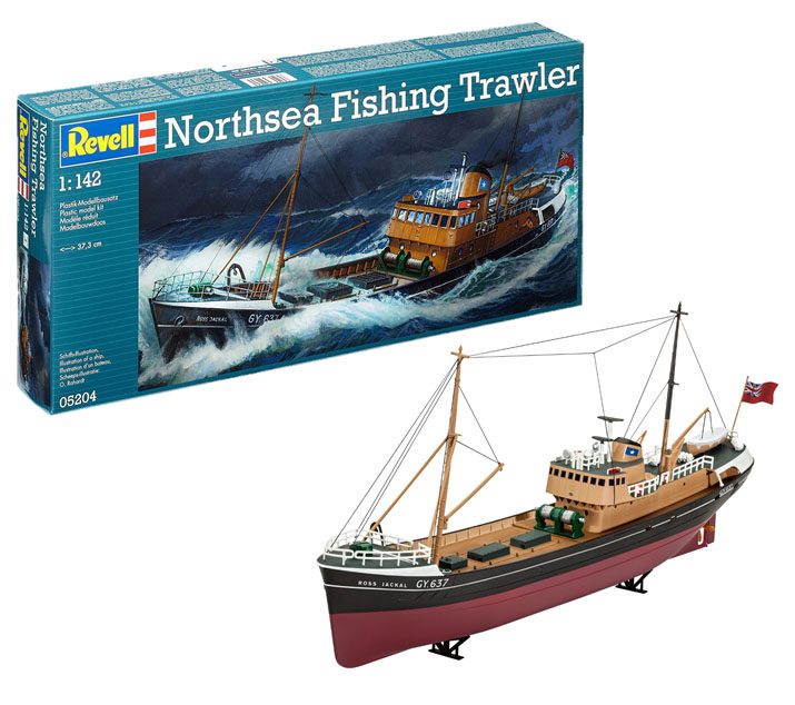 Northsea Fishing Trawler Revell 05204 scala 1:144 - immagine 6