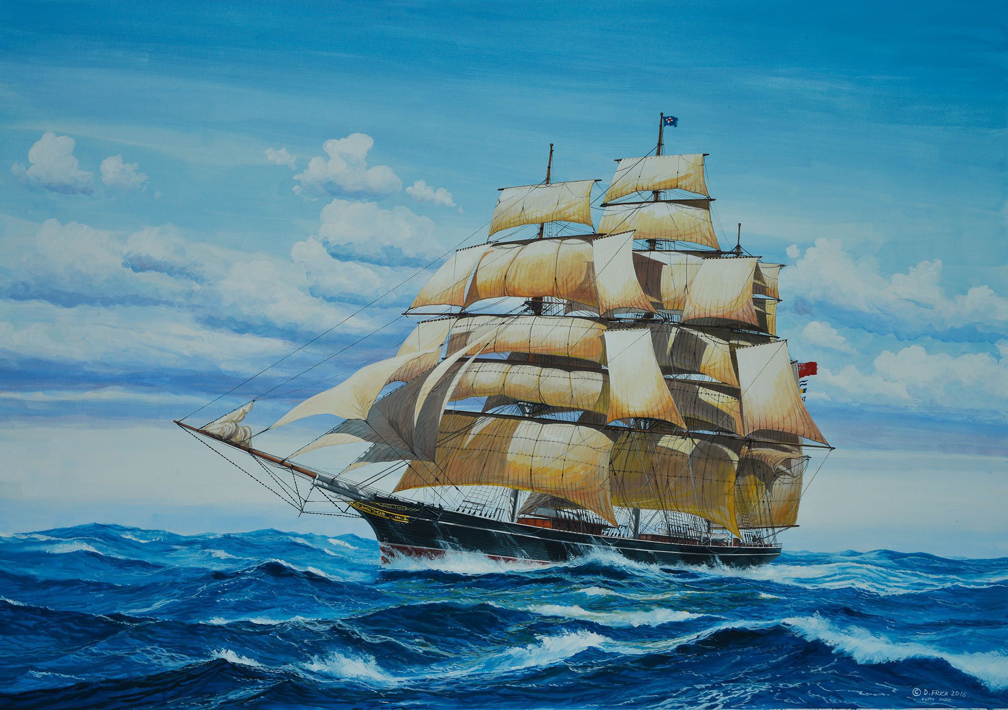 Cutty Sark Revell 05422 scala 1:96 - immagine 5