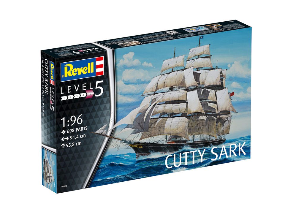 Cutty Sark Revell 05422 scala 1:96 - immagine 6