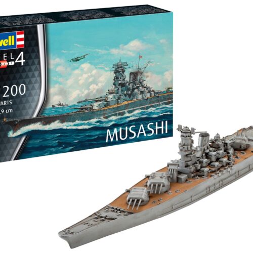 Musashi  Revell 06822 scala 1:1200